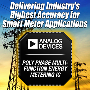 New Smart Energy Meter IC from Analog Devices