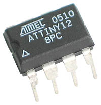 ATTINY12-8PU - ATtiny12 8-Pin 8MHz 1kb AVR Microcontroller