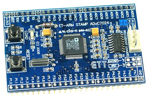 Click for Larger Image - ET-ADUC7024 Stamp Module