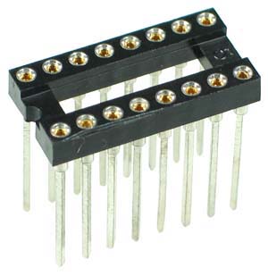 ICS16MTWW - 16 Pin Machine Tooled Wire Wrap IC Socket