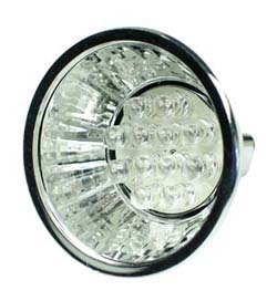 LEDMR16RD - MR16 12V Halogen LED Replacement Lamp - Red 