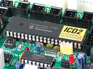 Click for Larger Image - PIC18F4550 Development Board