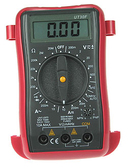 Compact Digital Multimeter with Frequency Measurement