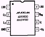 Maxim MAX630CPA Pin Layout