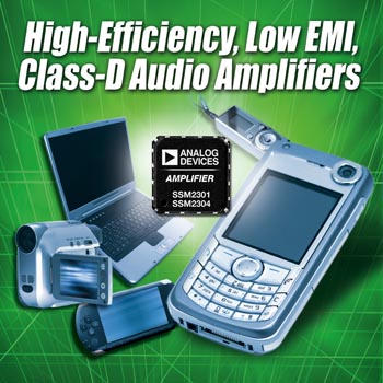 New Class-D Amplifier for Portable Consumer Electronics