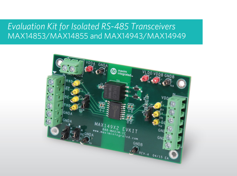 New Isolated RS-485 Transceivers with Integrated Transformer Driver