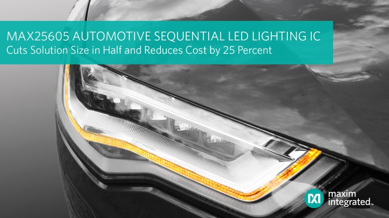 New Automotive Sequential LED Lighting Controller