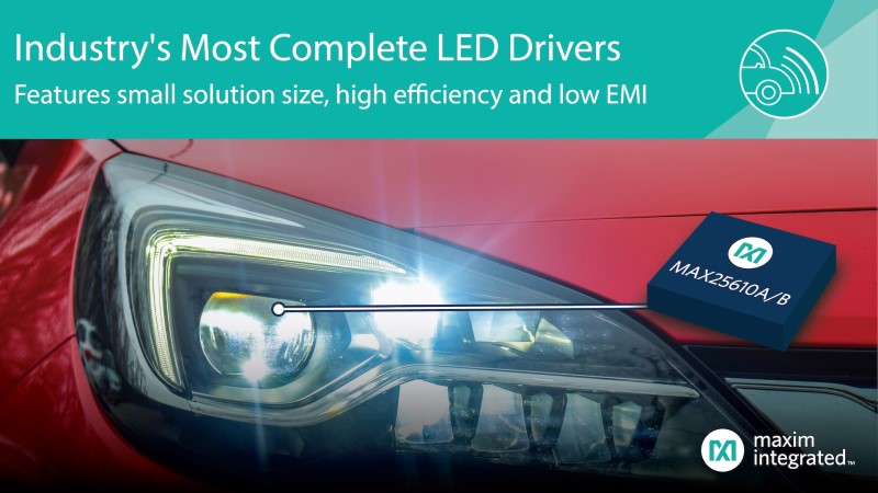 New Compact LED Drivers with High Efficiency and Low EMI