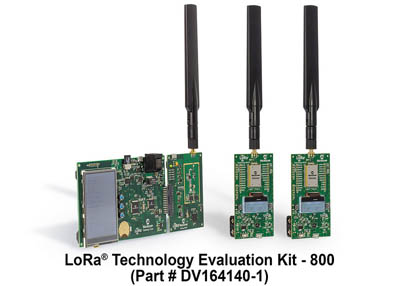 Microchip Releases New LoRa® Technology Evaluation Kits