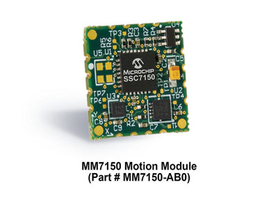 Microchip Releases New Low-Cost, Motion Module