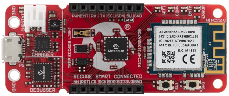 Microchip Releases New PIC Development Board for Cloud IoT Core Applications