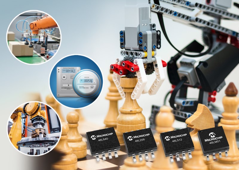 New 1Mb EERAM Memory Solutions From Microchip