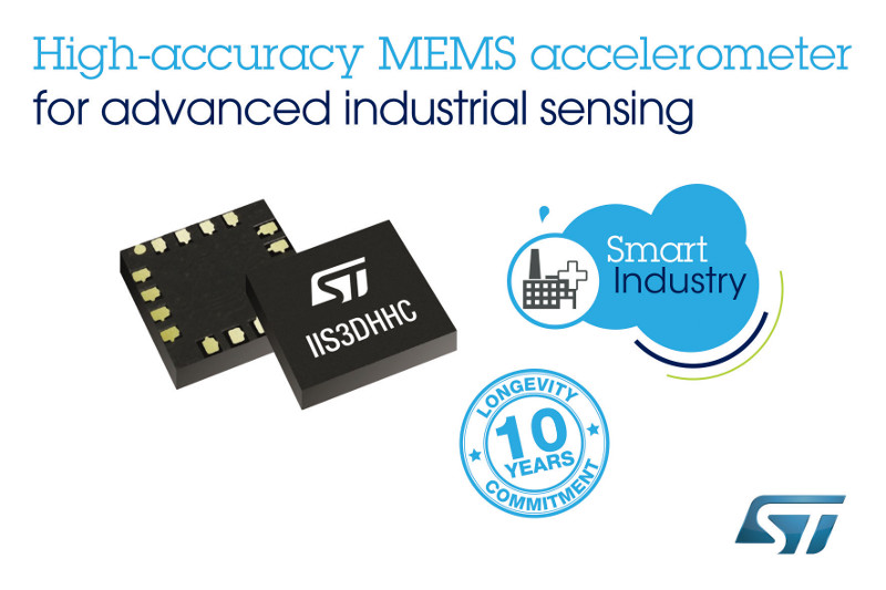 New High-Accuracy MEMS Sensors from STMicroelectronics