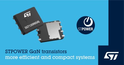 New STPOWER PowerGaN Transistors from ST