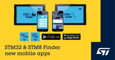 Click for Larger Image - New STM8 and STM32 Microcontroller Selector Apps for Mobile Devices