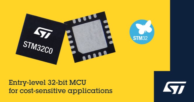 New STM32C0 Microcontroller Series Offers Cost Affordability