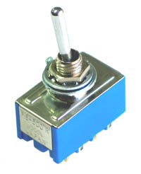 4PDT101 - 4PDT on-off-on Miniature Toggle Switch