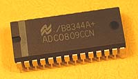 ADC0809CCN - ADC0809 8-bit A/D Convertor with 8-Channel Multiplexer