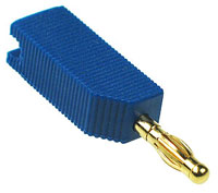 BNNQLBL - Blue Quality Banana Plugs