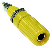 BPOSTCAPTY - Yellow Captive Binding Posts