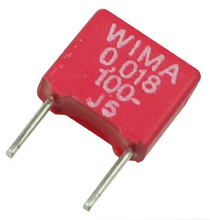 0.018uF 100V Polyester Film Capacitor