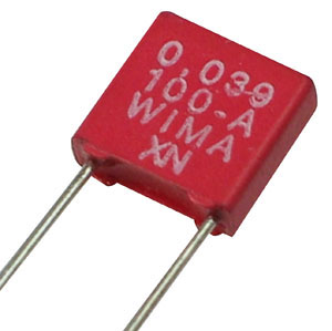 0.039uF 100V Polyester Film Capacitor