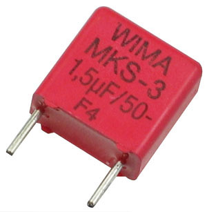 1.5uF 50V Polyester Film Capacitor