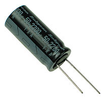 2,200uF 50V Radial 105&deg;C Electrolytic Capacitor