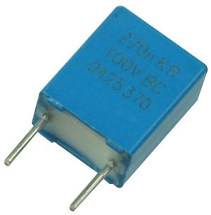 0.27uF 100V Polyester Film Capacitor