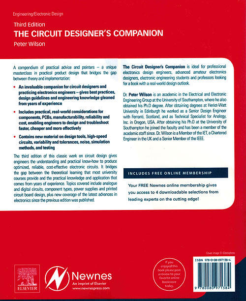 The Circuit Designers Companion - Back Cover
