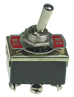 DPDT101HDSCREW - DPDT on-off-on Heavy Duty Toggle Switch