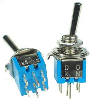 DPDT11SM - DPDT on-on Sub-Miniature Switch