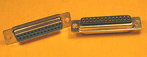 DSUBSCF25 - 25 Contact D-Subminiature Female Solder Cup Connector