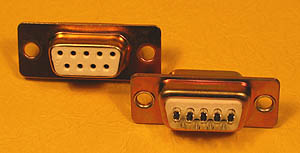 DSUBSCF9 - 9 Contact D-Subminiature Female Solder Cup Connector