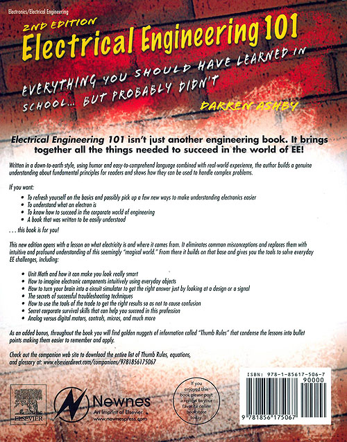 Electrical Engineering 101 - Back Cover
