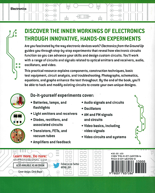 Electronics From The Ground Up - Back Cover