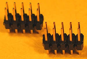 10 Pin .100 inch Straight Double Row Male Header