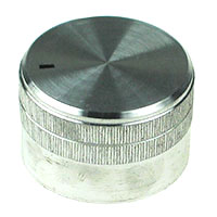 KNOB21 - Large Silver Finish Aluminium Knob