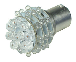 LEDAUTOHIGH12YW - Automotive High Intensity Yellow 12V LED Lamp
