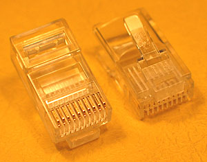 MODP10W10W - 10 Way - 10 Wire Modular Crimp Plug