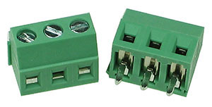 3 Terminal PCB 3.81mm Terminal Block (Side Entry)