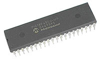 PIC18F4550-I/P - PIC18F4550 Flash 40-pin 32kB USB Microcontroller