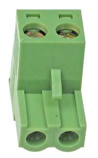 PLUGTERMS2W - 2 Way Screw Terminal Pluggable Socket