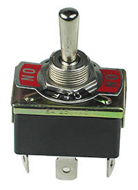 DPDT101HD - DPDT on-off-on Standard Heavy Duty Toggle Switch