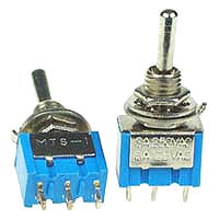 SPDT on-off-on Miniature Toggle Switch