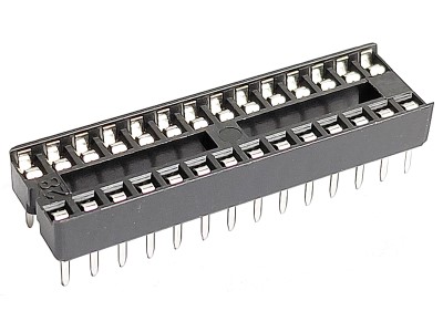 ICS28N - 28 Pin Narrow IC Socket