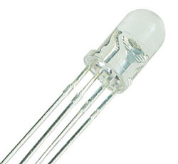 5mm Red-Green-Blue Round Common Anode LED