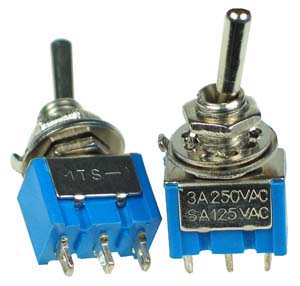 SPDT11MOM - SPDT On-(On) Momentary Miniature Toggle Switch