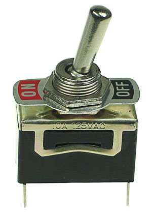 SPST10HD - SPST on-off Standard Heavy Duty Toggle Switch