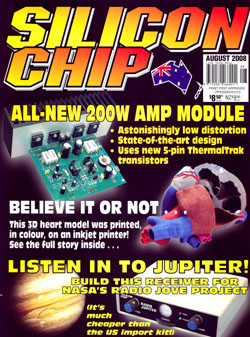 Silicon Chip - August 2008